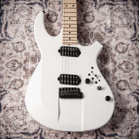 James Tyler Ultimate Weapon Satin White, Matching Headstock, Black Hardware # 24587