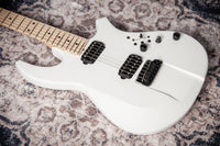 James Tyler Ultimate Weapon Satin White, Matching Headstock, Black Hardware # 24587