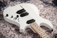 James Tyler Ultimate Weapon Satin White, Matching Headstock, Black Hardware # 24587