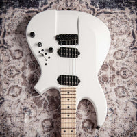 James Tyler Ultimate Weapon Satin White, Matching Headstock, Black Hardware # 24587