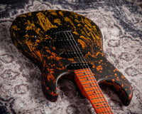 James Tyler Studio Elite HD Tequila Sunset Shmear Matching Fully Painted Neck Fade #25349