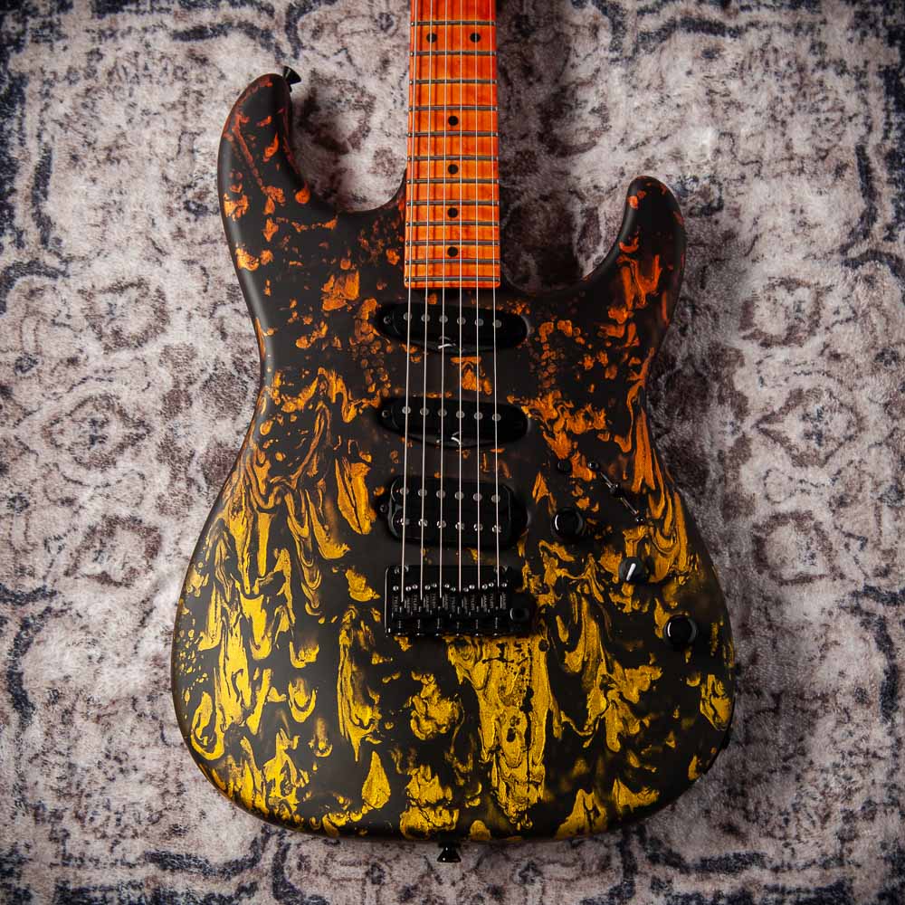 James Tyler Studio Elite HD Tequila Sunset Shmear Matching Fully Painted Neck Fade #25349