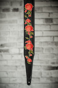 Jodi Head Stella Rose Brocade Leather Red Roses Strap