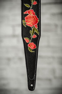 Jodi Head Stella Rose Brocade Leather Red Roses Strap