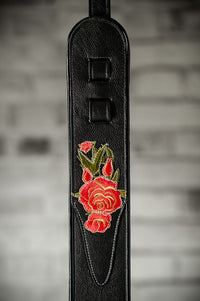 Jodi Head Stella Rose Brocade Leather Red Roses Strap