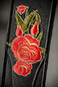 Jodi Head Stella Rose Brocade Leather Red Roses Strap