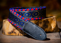 Jodi Head Brocade Laced Adel Blue Strap