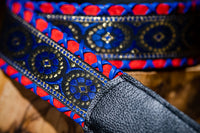 Jodi Head Brocade Laced Adel Blue Strap