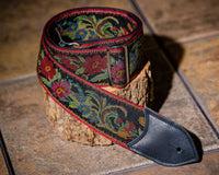 Jodi Head Brocade 2.5" Sliders Adjusters Greenpoint Strap