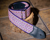 Jodi Head Brocade 2.5" Sliders Adjusters Peter Purple Strap