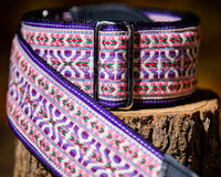 Jodi Head Brocade 2.5" Sliders Adjusters Peter Purple Strap