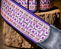 Jodi Head Brocade 2.5" Sliders Adjusters Peter Purple Strap