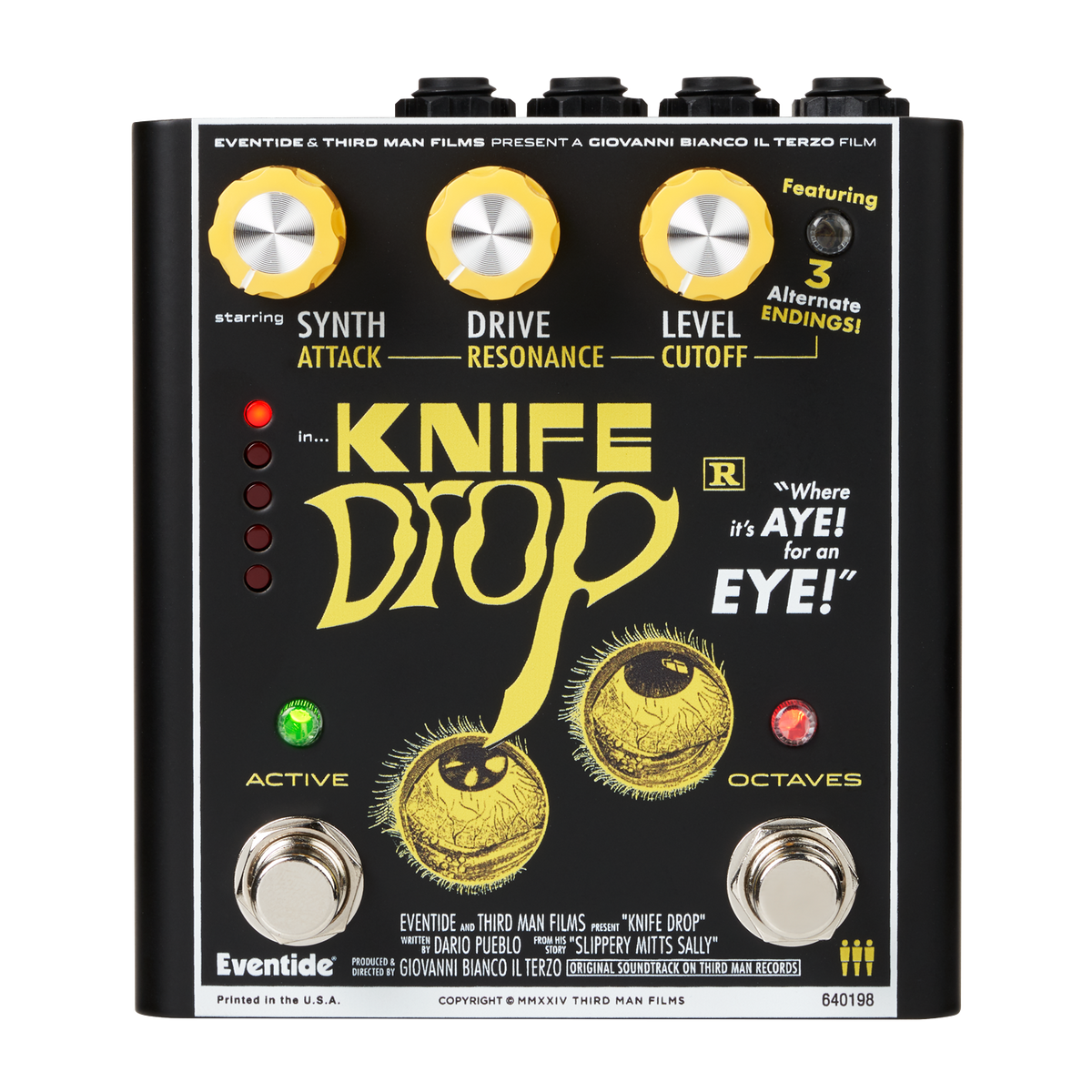 Eventide Knife Drop Sub-Octave Fuzz , Analog Synth