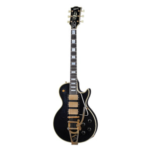 Gibson Custom Shop 1957 Les Paul Custom Reissue 3-Pickup Bigsby Light Aged, Ebony