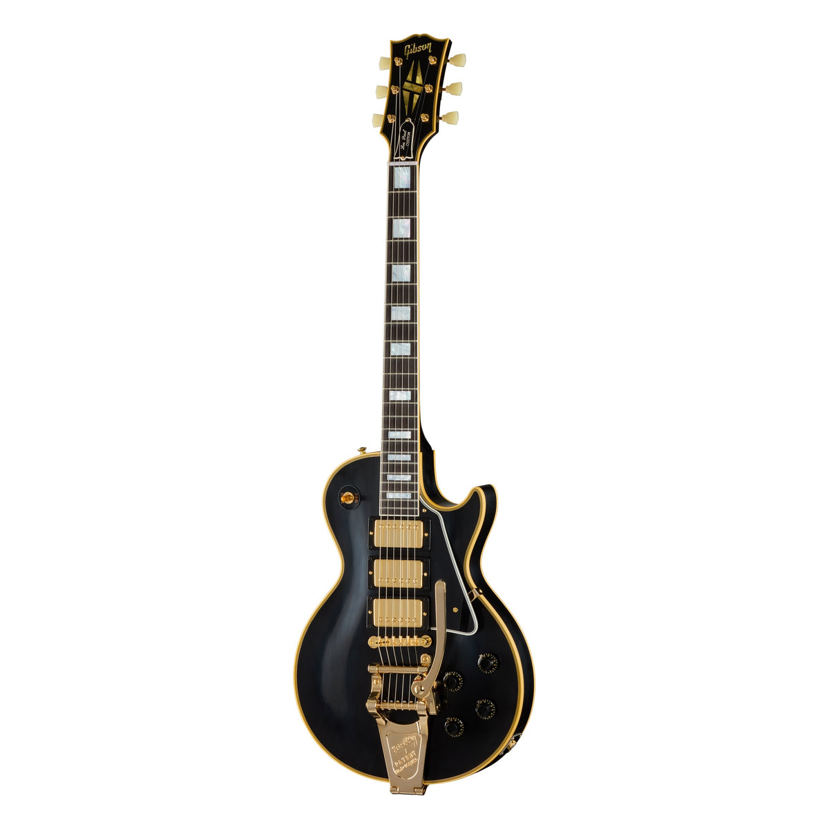 Gibson Custom Shop 1957 Les Paul Custom Reissue 3-Pickup Bigsby VOS, Ebony