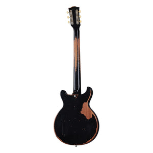 Gibson Custom Shop 1960 Les Paul Junior Double Cut Reissue Ultra Heavy Aged, Ebony