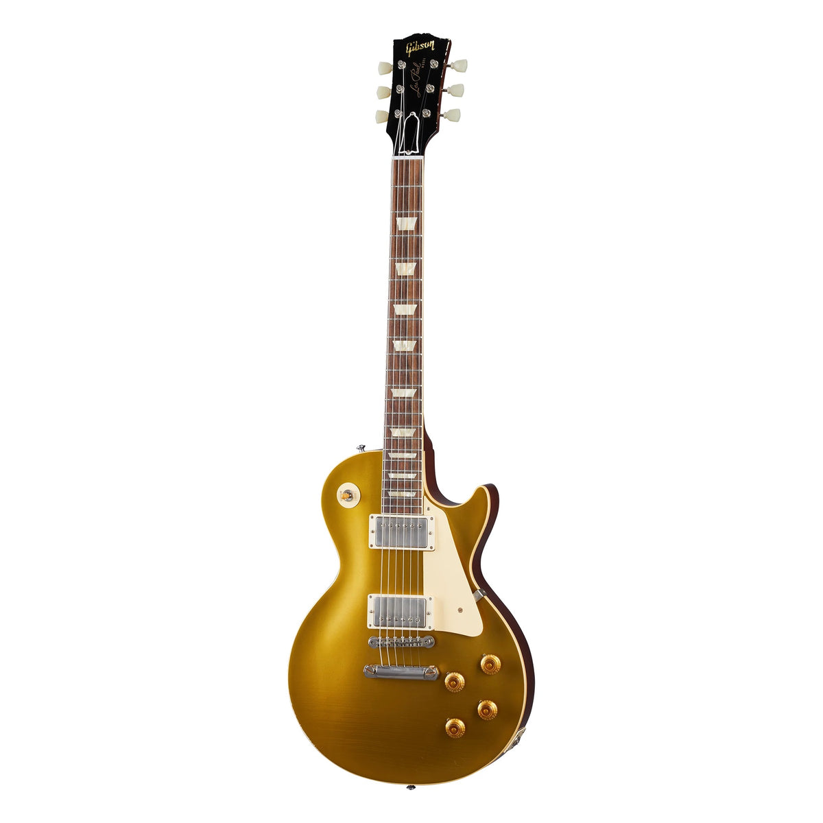Gibson Custom Shop 1957 Les Paul Goldtop Darkback Reissue Light Aged, Double Gold with Dark Back