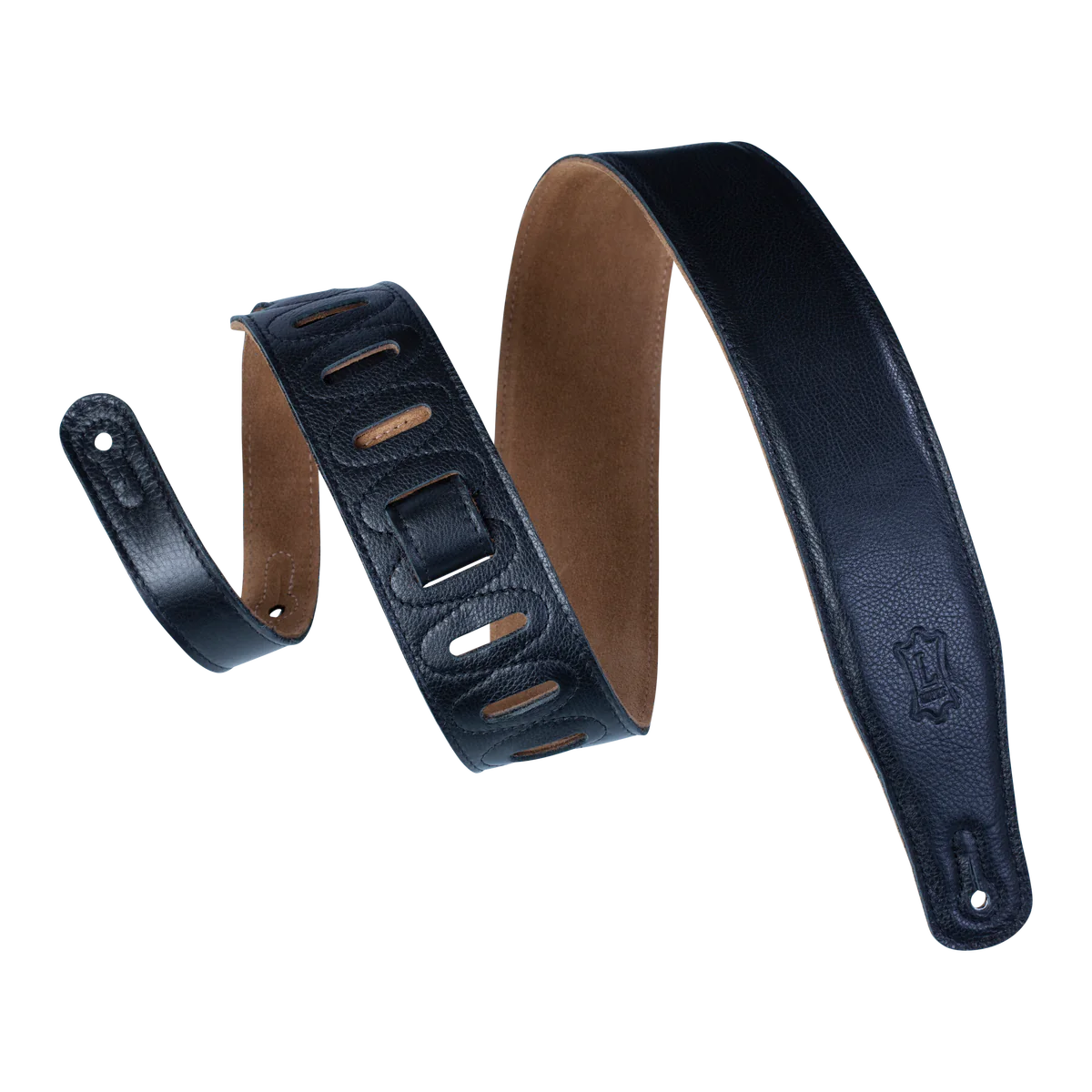 Levy's M26GF 2 1/2"" Garment Leather Guitar Strap With Foam