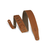 Levy's MS26 2 1/2"" Suede Guitar Strap With Suede Backing.