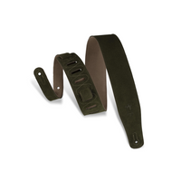 Levy's MS26 2 1/2"" Suede Guitar Strap With Suede Backing.