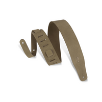 Levy's MS26 2 1/2"" Suede Guitar Strap With Suede Backing.