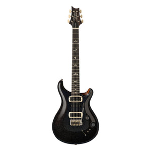 PRS Modern Eagle V, Black Rainbow Holoflake Top & Binding (Natural Back)