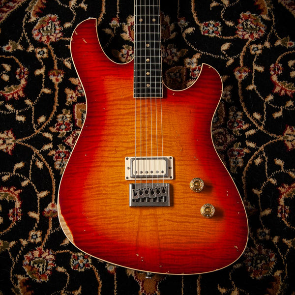Novo Idris H1 NAMM Signature Faded Cherry Burst #DF0111