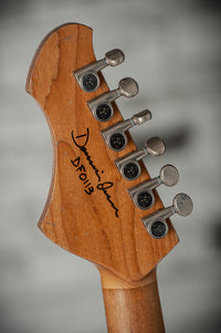 Novo Idris H1 NAMM Signature Red/Black/White Splatter #DF0113