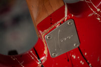 Novo Idris H1 NAMM Signature Red/Black/White Splatter #DF0113