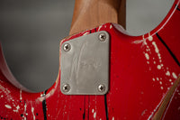 Novo Idris H1 NAMM Signature Red/Black/White Splatter #DF0113