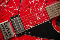 Novo Idris H1 NAMM Signature Red/Black/White Splatter #DF0113