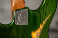 Novo Idris HSS Candy Apple Green over Yellow Medium Distress - 261112
