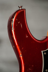 Novo Idris HSS Candy Apple Red over Starry Night Medium Distress #25528