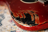 Novo Idris HSS Candy Apple Red over Starry Night Medium Distress #25528