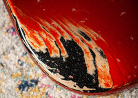 Novo Idris HSS Candy Apple Red over Starry Night Medium Distress #25528