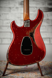 Novo Idris HSS Candy Apple Red over Starry Night Medium Distress #25528