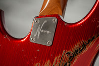 Novo Idris HSS Candy Apple Red over Starry Night Medium Distress #25528
