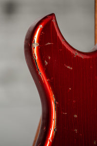 Novo Idris HSS Candy Apple Red over Starry Night Medium Distress #25528