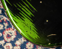 Novo Idris HSS Limited Bull Black/Candy Apple Green, Throbak Pickups, Signed by Dennis Fano #25680