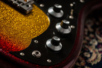 Novo Idris HSS Limited Sienna Burst Sparkle, Throbak Pickups, Signed by Dennis Fano #25737