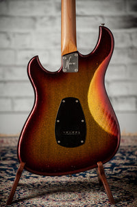 Novo Idris HSS Limited Sienna Burst Sparkle, Throbak Pickups, Signed by Dennis Fano #25737
