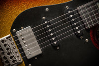 Novo Idris HSS Limited Sienna Burst Sparkle, Throbak Pickups, Signed by Dennis Fano #25772