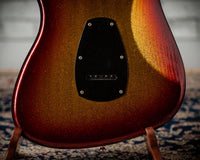 Novo Idris HSS Limited Sienna Burst Sparkle, Throbak Pickups, Signed by Dennis Fano #25772