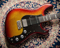 Novo Idris HSS Limited Sienna Burst Sparkle, Throbak Pickups, Signed by Dennis Fano #25772