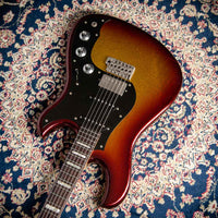 Novo Idris HSS Limited Sienna Burst Sparkle, Throbak Pickups, Signed by Dennis Fano #25772