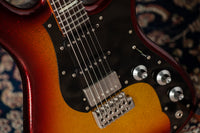 Novo Idris HSS Limited Sienna Burst Sparkle, Throbak Pickups, Signed by Dennis Fano #25772