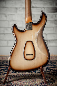 Novo Idris HSS Limited Toasted Marshmallow, Throbak Pickups, Signed by Dennis Fano #25683