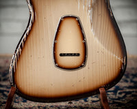 Novo Idris HSS Limited Toasted Marshmallow, Throbak Pickups, Signed by Dennis Fano #25683