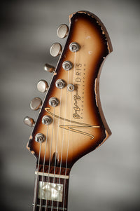Novo Idris HSS Limited Toasted Marshmallow, Throbak Pickups, Signed by Dennis Fano #25683