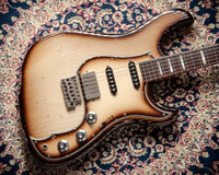 Novo Idris HSS Limited Toasted Marshmallow, Throbak Pickups, Signed by Dennis Fano #25683